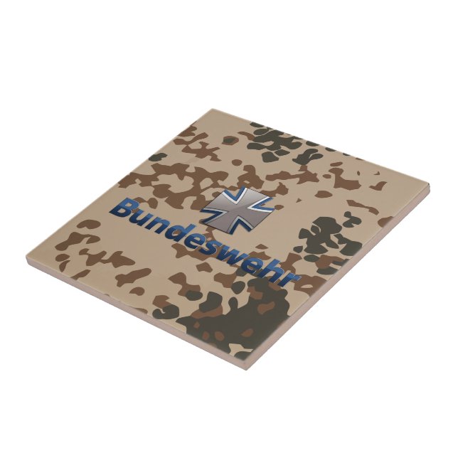 Azulejo De Cerâmica Bundeswehr Emblem (Lateral)