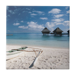 Azulejo De Cerâmica Bungalows da praia Motu Toopua