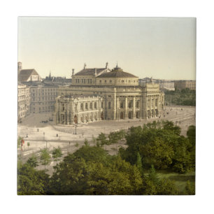 Azulejo De Cerâmica Burgtheater, Viena, Áustria