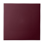 Azulejo De Cerâmica Burgundy Passion<br><div class="desc">Azulejo de cerâmica bordo fundo. Coleção de Paixões Burgundy.</div>
