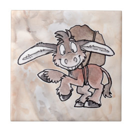 Azulejo De Cerâmica Burro