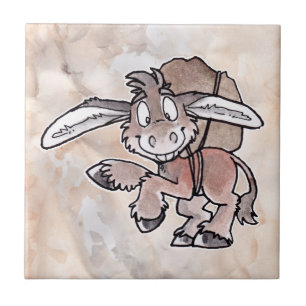 Azulejo De Cerâmica Burro