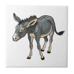 Azulejo De Cerâmica burro