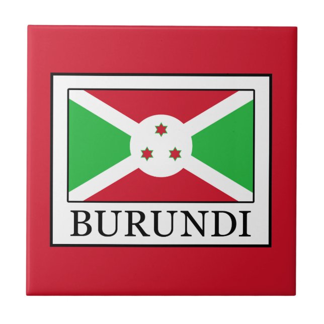 Azulejo De Cerâmica Burundi (Frente)
