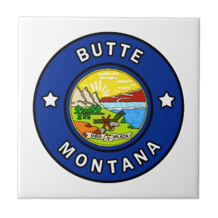 Azulejo De Cerâmica Butte Montana