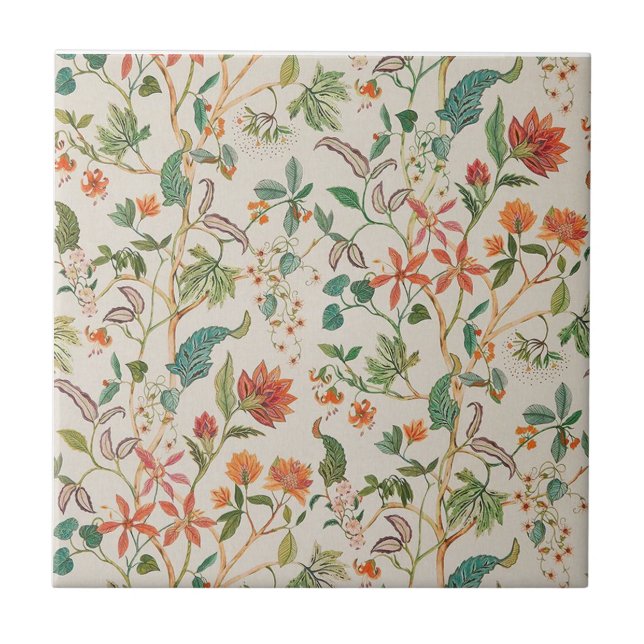 Azulejo De Cerâmica Byzance Chellah Terracotta (Frente)