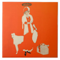 C Coles Phillips “Santa do Presente” Garota Desapa