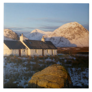 Azulejo De Cerâmica Cabana Blackrock, Glencoe, Terras Altas, Escócia 3
