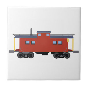 Azulejo De Cerâmica Caboose