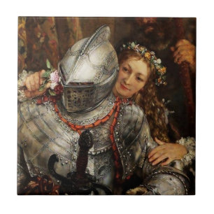Azulejo De Cerâmica Cabra-Cega por Adolph Menzel