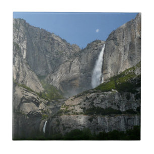 Azulejo De Cerâmica Cachoeira de Yosemite III do Parque Nacional de Yo