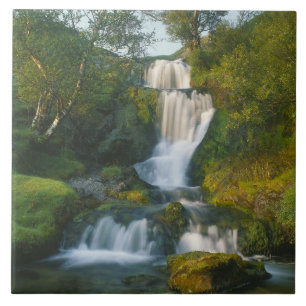 Azulejo De Cerâmica Cachoeira, Ilha de Skye, Escócia