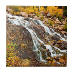 Azulejo De Cerâmica Cachoeira no Parque Nacional Grand Teton