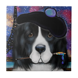 Azulejo De Cerâmica Cachorro da Terra Nova