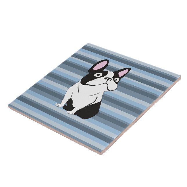 Azulejo De Cerâmica Cachorro fofo (Lateral)