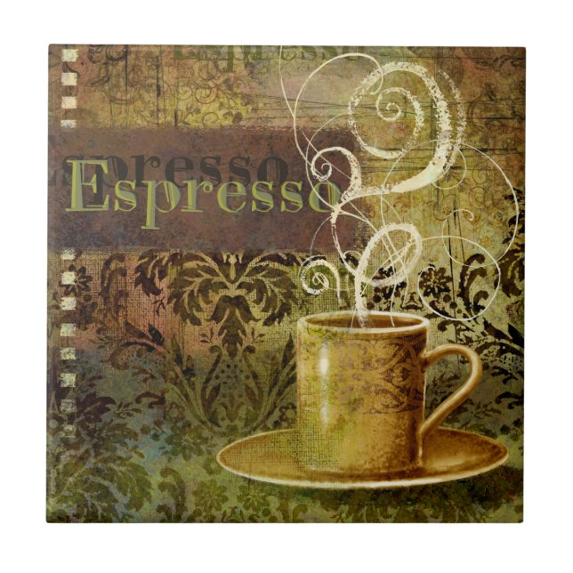 Azulejo De Cerâmica Café (Frente)