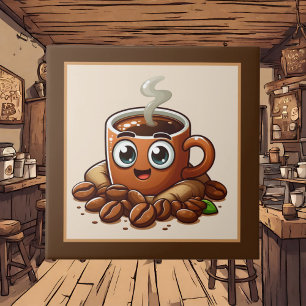 Azulejo De Cerâmica Café, bar, compre ou Café