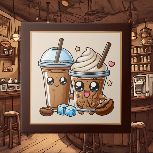 Azulejo De Cerâmica Café, bar, compre ou Café (Criador carregado)