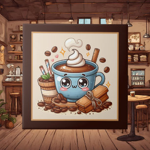 Azulejo De Cerâmica Café, bar, compre ou Café