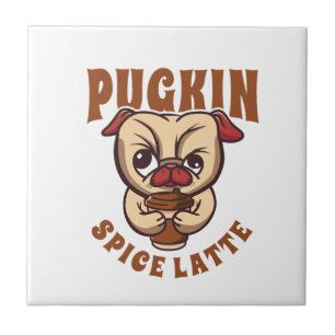 Azulejo De Cerâmica Café com Tempero de Abóbora Pugkin Spice Latte Don