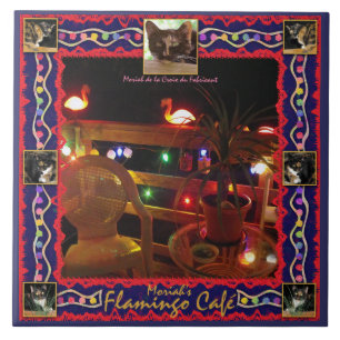 Azulejo De Cerâmica Café Flamingo, de Moriah