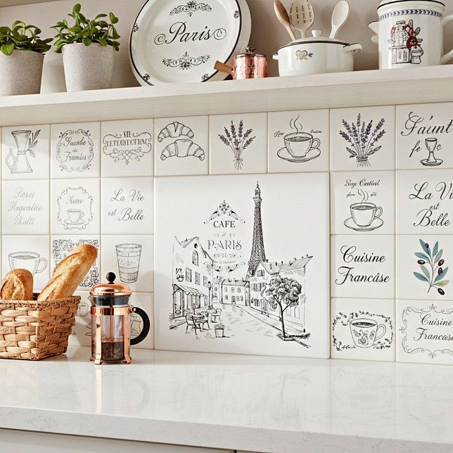 Azulejo De Cerâmica Café Paris (Criador carregado)