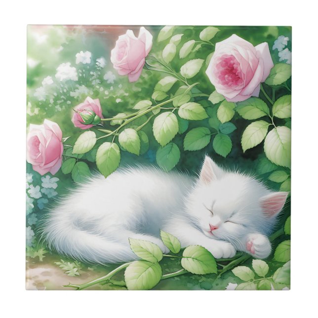 Azulejo De Cerâmica Caixa de Manutenção de Madeira Jewelry (Frente)