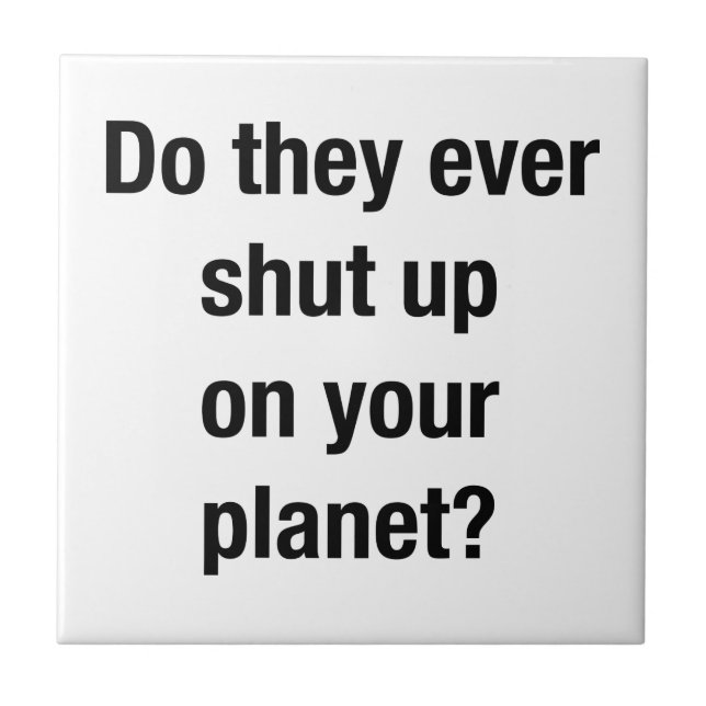 AZULEJO DE CERÂMICA  CALA-TE! (Frente)