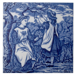 Azulejo De Cerâmica Calendário de maio: Repro Antique Wedgwood