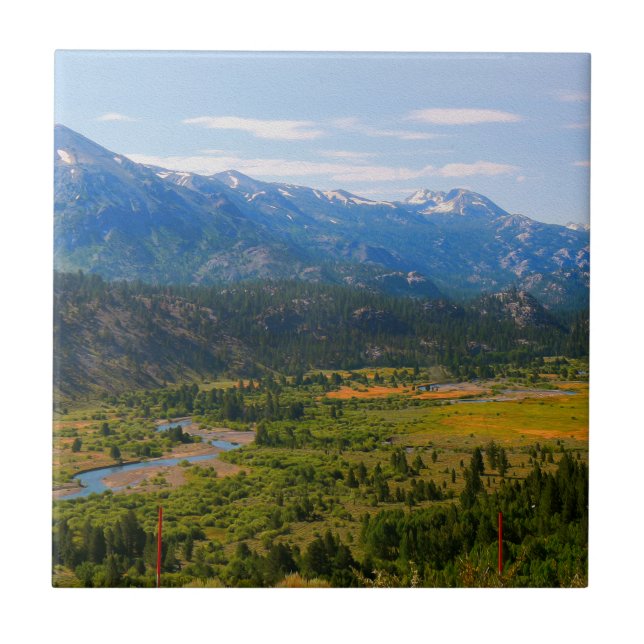 Azulejo De Cerâmica Califórnia SR 108 Sonora Pass (Frente)