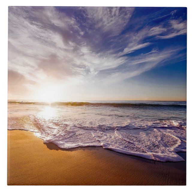 Azulejo De Cerâmica Califórnia Sunset (Frente)