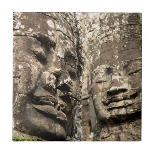 Azulejo De Cerâmica Camboja, Angkor Wat. Angkor Thom, Bayon