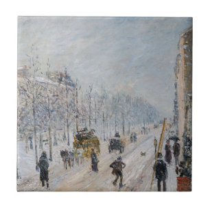 Azulejo De Cerâmica Camille Pissarro - Boulevares Exteriores, Efeito d