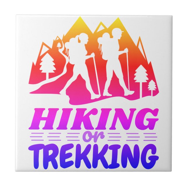 Azulejo De Cerâmica Caminho ou Trekking (Frente)