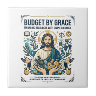 Azulejo De Cerâmica Camiseta Jornada de Paz Financeira de Jesus Livre 