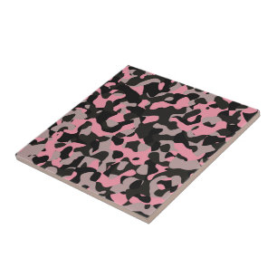 Azulejo De Cerâmica Camo rosa