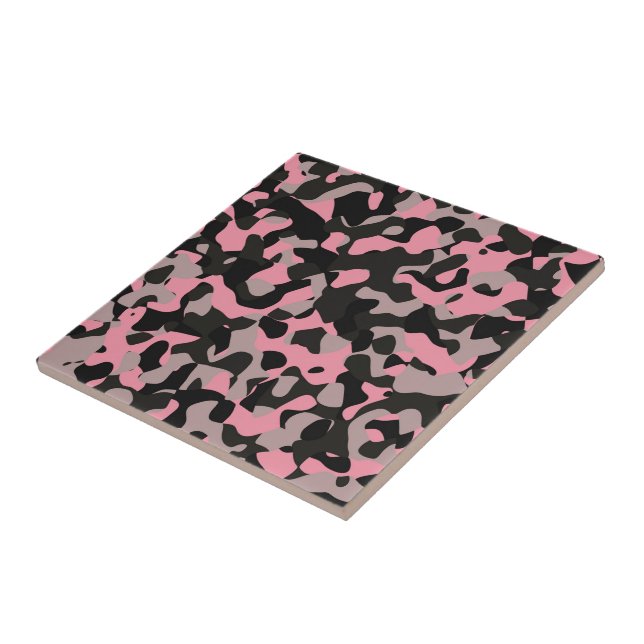 Azulejo De Cerâmica Camo rosa (Lateral)