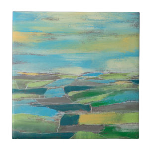 Azulejo De Cerâmica Campo fragmentado I