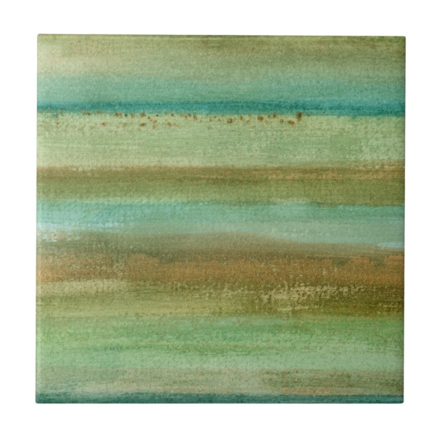 Azulejo De Cerâmica Campos na Primavera I (Frente)