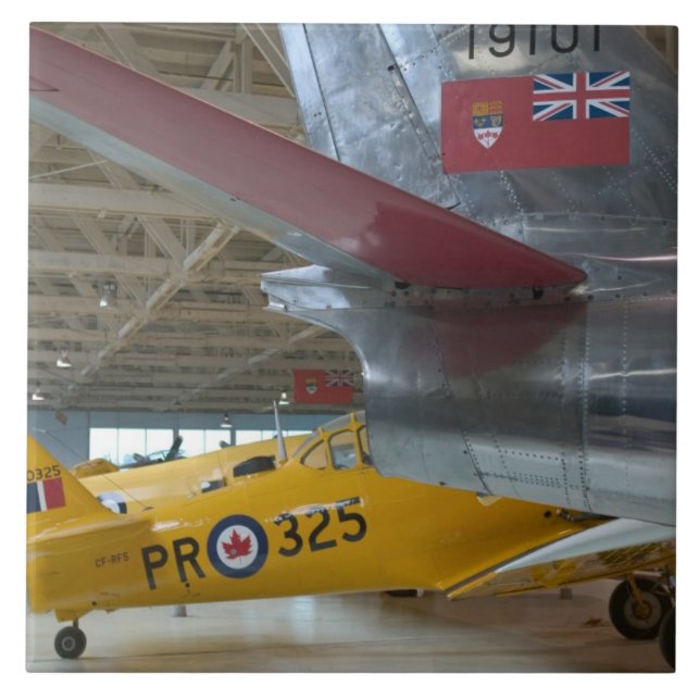 Azulejo De Cerâmica Canadá, Alberta, Edmonton: Alberta Aviation 2 (Frente)