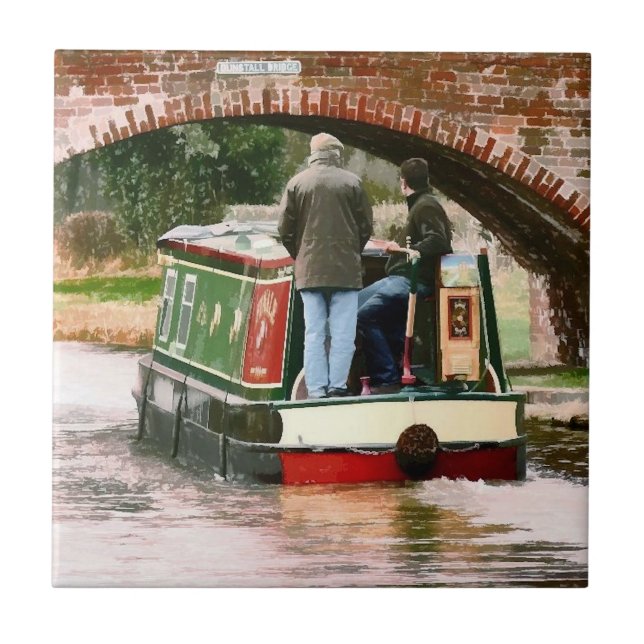 AZULEJO DE CERÂMICA  CANAIS (Frente)