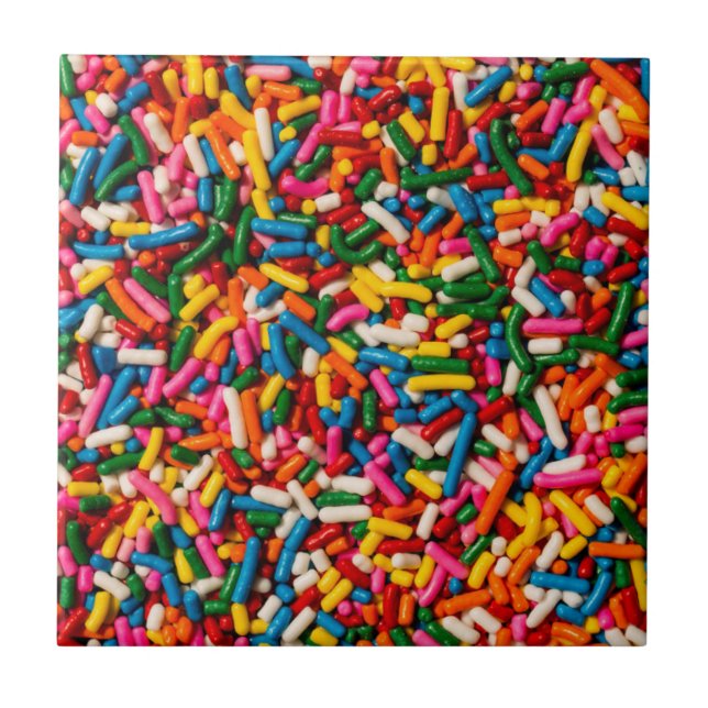 Azulejo De Cerâmica Candy Sprinkles (Frente)