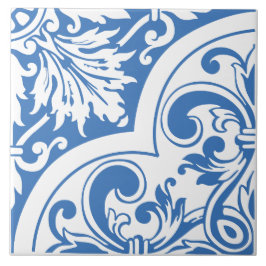 Azulejo De Cerâmica Cantinho Barroco Floral