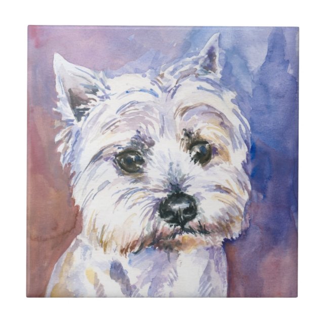 Azulejo De Cerâmica Cão (Frente)