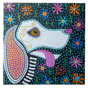 Azulejo De Cerâmica Cão Espírito