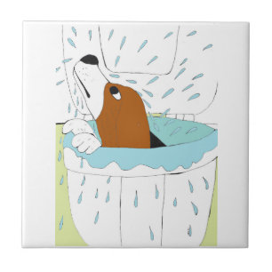 Azulejo De Cerâmica cão sanitário