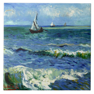 Azulejo De Cerâmica Capa de terra, pintura de arte de van Gogh,
