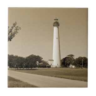 Azulejo De Cerâmica Cape May Lighthouse