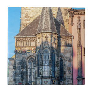 Azulejo De Cerâmica Capela da Câmara Municipal na Praça da Cidade Anti