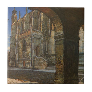 Azulejo De Cerâmica Capela do Eton College por Anna Alma Tadema